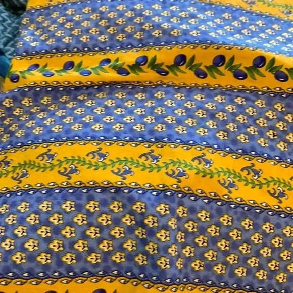 Source Unknown Other - Cotton tablecloth in Aux Provence vibe,  60” long by 49”wide